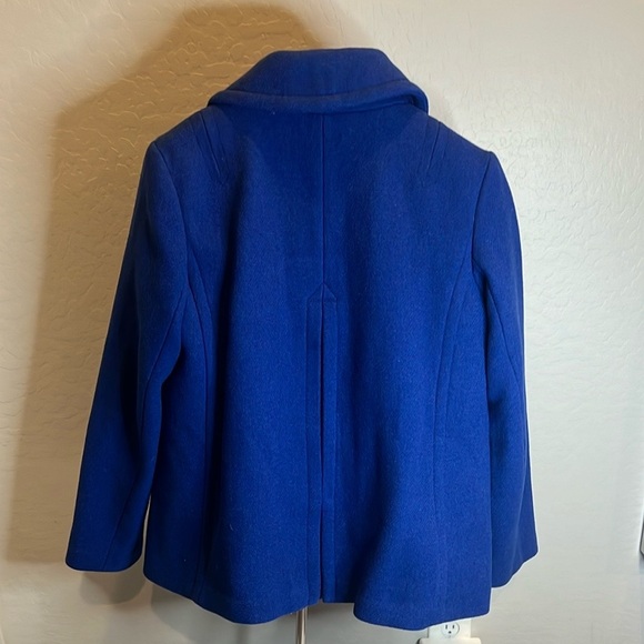 Banana Republic Blue Pea Coat - Picture 8 of 16